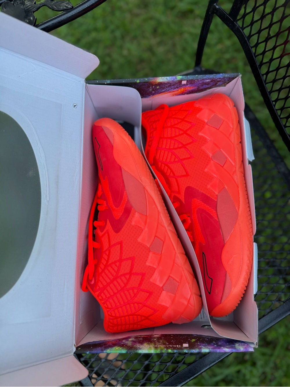 Puma Melo Red blast Fiery Red Size 11.5 men’s